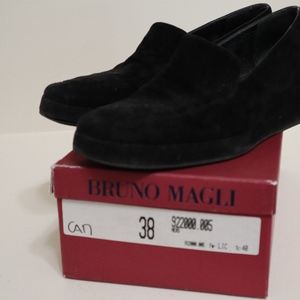 Bruno Magli Suede Wedges